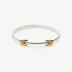 Lucy Williams Knot Hinged Bangle